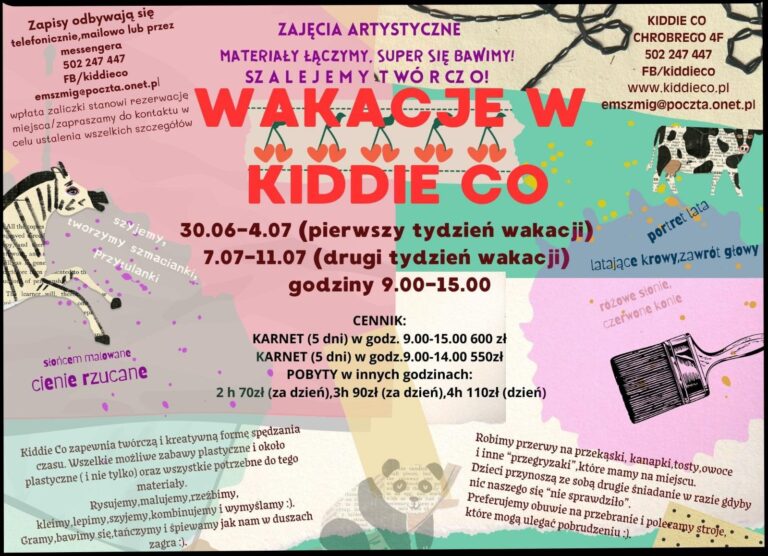 Wakacje w KiddieCo!
